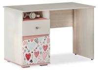 Стол письменный Малибу,древесина коричневая светлая ясень фото Стол письменный Малибу,древесина коричневая светлая ясень. Фото №1