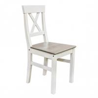 Стул "Форест" белый воск УКВ/серый ("Синди&Консолеа") фото Стул "Форест" белый воск УКВ/серый ("Синди&Консолеа")