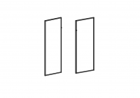 Дверь (стекло в алюминиевой рамке) Европа Лайт фото Дверь (стекло в алюминиевой рамке) Европа Лайт