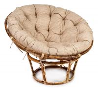 Кресло PAPASAN ECO SKIN / с подушкой / Natural (натуральный), ткань Старт фото Кресло PAPASAN ECO SKIN / с подушкой / Natural (натуральный), ткань Старт. Фото №1