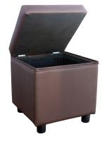 Пуфик с ящиком фото Пуфик с ящиком. Фото №1
