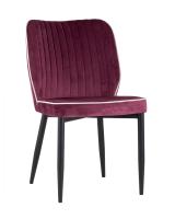Стул Лоренс велюр бордовый