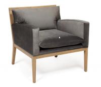 Кресло Secret de Maison POPAYAN ( mod. 20-29) красное дерево/ ткань флок (vittoria noire), 79*81*78 см, Античный дуб/ ткань серая фото Кресло Secret de Maison POPAYAN ( mod. 20-29) красное дерево/ ткань флок (vittoria noire), 79*81*78 см, Античный дуб/ ткань серая