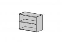 Шкаф гл. 404 мм с задней стенкой ДВП 3мм, открытый Европа Лайт фото Шкаф гл. 404 мм с задней стенкой ДВП 3мм, открытый Европа Лайт