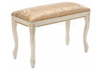 Стул деревянный Валентино патина золото / бежевый