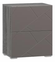 Тумба Summit НМ 011.87-02, Софт Графит, Ясень Анкор темный