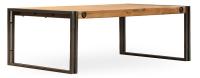 Стол кофейный Secret De Maison CITY ( mod. CTY L11 ) металл/дерево акация, 41х110х70см, коричневый дым (smoke brown B034)