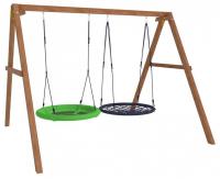 Качели детские Р911-24, коричневый