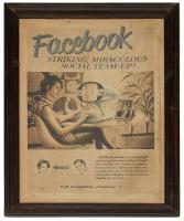 Настенный декор Secret De Maison Facebook 6094 (Коричневый) Настенный декор Secret De Maison Facebook 6094 (Коричневый)