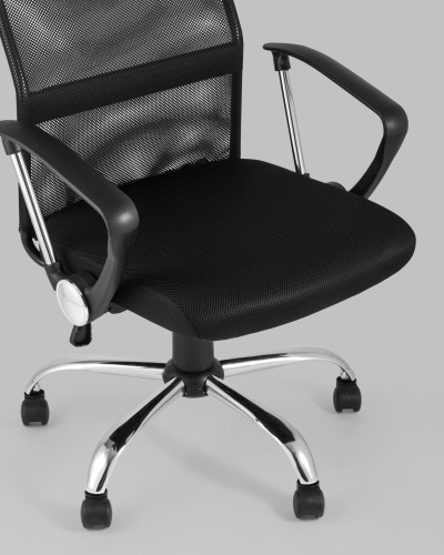 Кресло офисное TopChairs Benefit черное. Фото №9