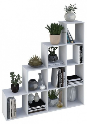 Стеллаж Polini Home Smart, белый. Фото