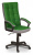 Компьютерное кресло TRENDY кож/зам/ткань,  зеленый/серый, 36-001/12. Фото №1