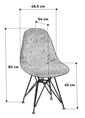 Стул Eames Кор/W фото Стул Eames Кор/W. Фото №3