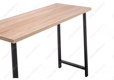 Стол Лофт сонома / черный матовый. Фото №2