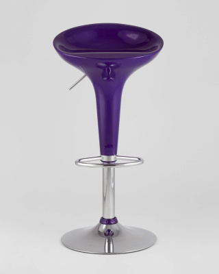 Стул барный Bomba (Бомба) фиолетовый. Фото