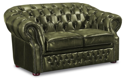 Диван В-128 (2-х местный) зеленый. Фото