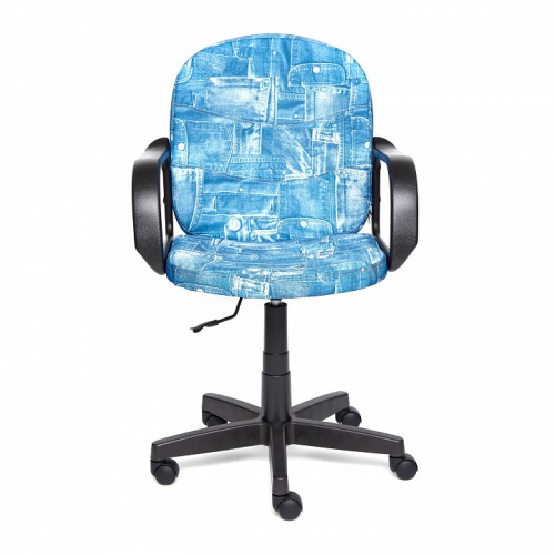 Компьютерное кресло BAGGI ткань, принт Карта на синем. Фото №2