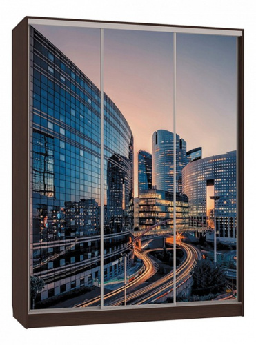 Бассо 7-600 79 (полки слева) венге. Фото №1