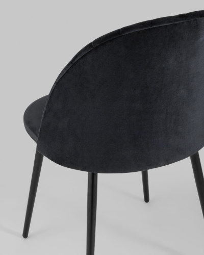 Стул Марсель велюр черный. Фото №8