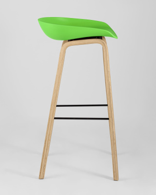 Стул барный LIBRA ЗЕЛЕНЫЙ. Фото