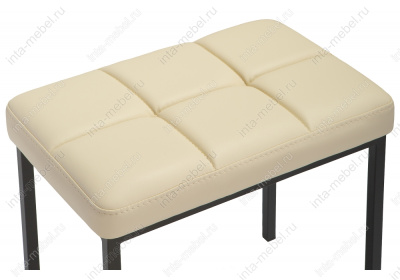 Банкетка Дион кожзам d1 / черный матовый. Фото