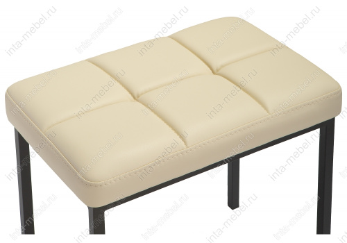 Банкетка Дион кожзам d1 / черный матовый. Фото №3