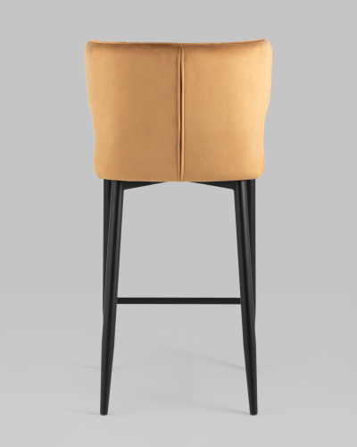 Стул полубарный Матео велюр терракотовый. Фото №6