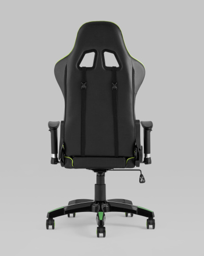 Кресло игровое TopChairs Corvette зеленое. Фото №6