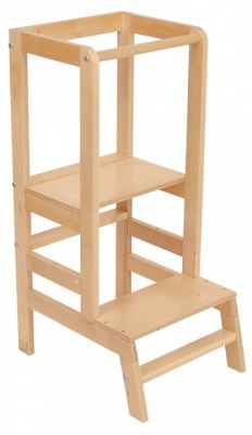 Подставка детская Polini Kids Step, коричневый. Фото