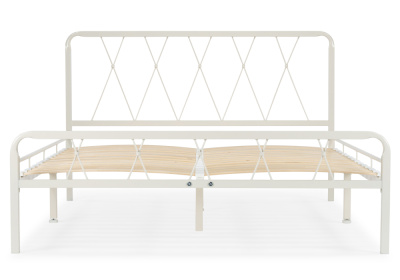 Кровать Иоханна 18 140х200 белая фото Кровать Иоханна 18 140х200 белая. Фото №3