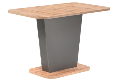 Стол деревянный Лурвин дуб вотан / графит. Фото