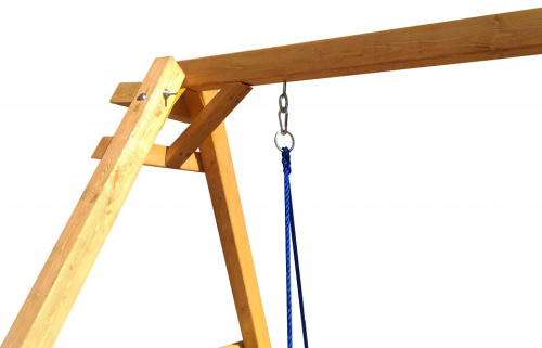 Качели детские Р911-15, коричневый. Фото №6