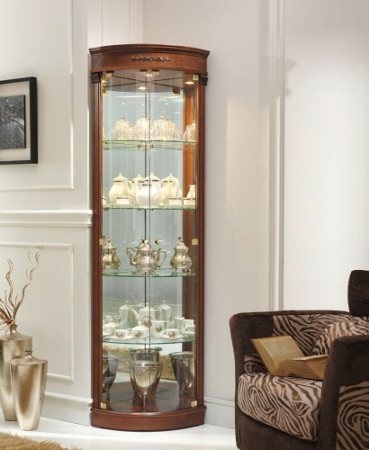 Угловая витрина 668.001.P. Фото №1