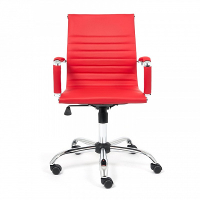 Кресло URBAN-LOW кож/зам, красный, 36-161. Фото