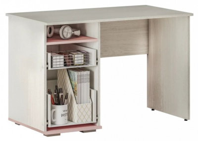 Стол письменный Малибу,древесина коричневая светлая ясень фото Стол письменный Малибу,древесина коричневая светлая ясень. Фото №3