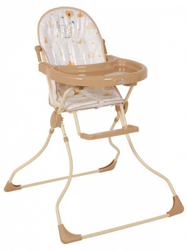 Стул для кормления Polini Kids 152, бежевый. Фото №1