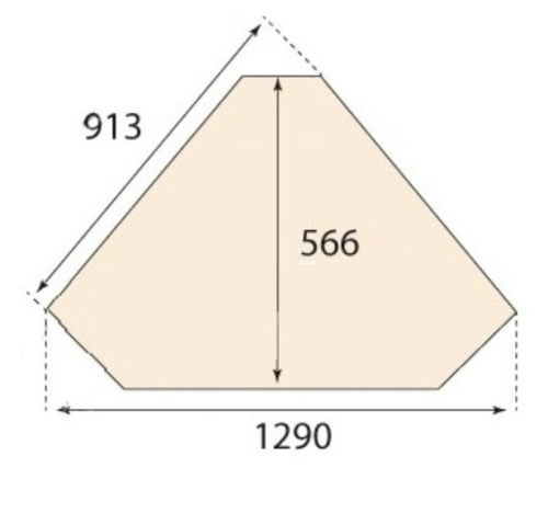 Тумба угловая для ТВ Версаль ГМ 5637. Фото №2