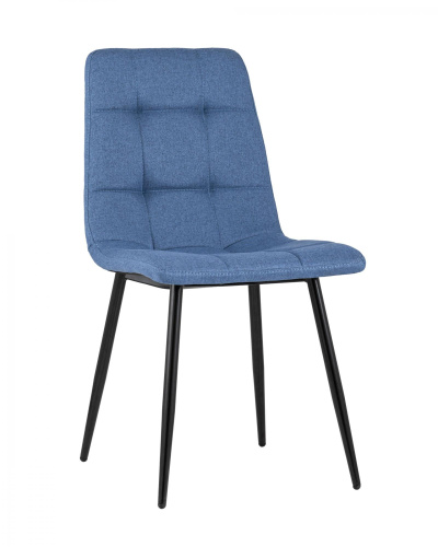 Стул Вольт рогожка синий. Фото №1