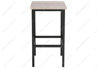 Барный стул Лофт филадельфия грей / черный матовый. Фото