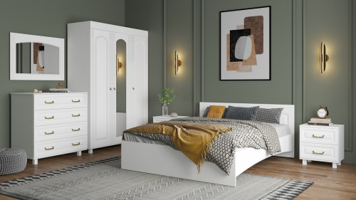 Набор мебели для спальни Элизабет белое дерево. Фото №1
