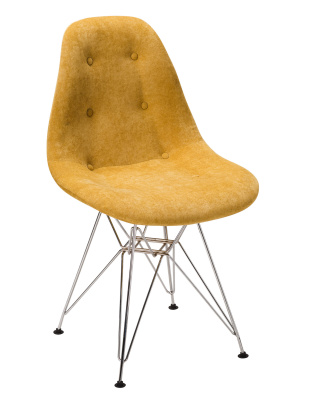 Стул Eames Жёлт/CR. Фото №2