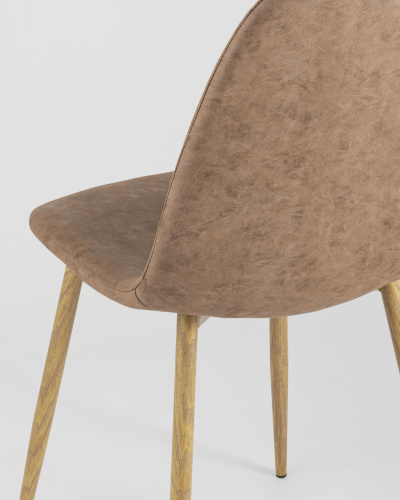 Стул Камилла велюр серый. Фото №8