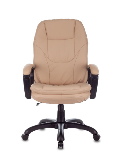 Кресло руководителя Бюрократ CH-868N бежевый Or-14 эко.кожа крестовина пластик фото Кресло руководителя Бюрократ CH-868N бежевый Or-14 эко.кожа крестовина пластик. Фото №4