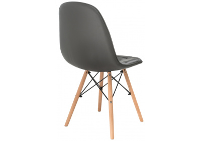 Стул деревянный Kvadro серый фото Стул деревянный Kvadro серый. Фото №5