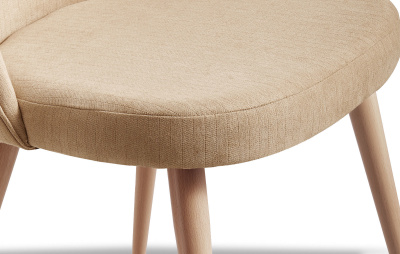 Стул DC373 light beige (бежевый светлый) фото Стул DC373 light beige (бежевый светлый). Фото