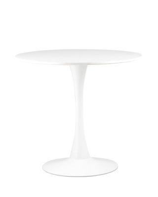 Стол Tulip D80 белый. Фото