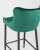 Стул полубарный Ститч велюр изумрудный. Фото №8