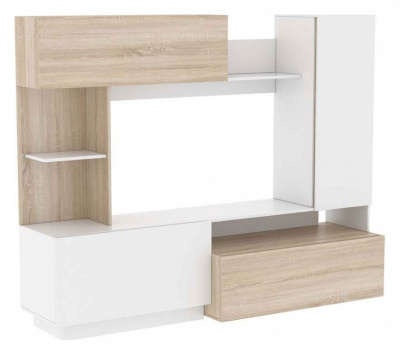 Эссен Мини- Стенка дуб сонома/белый. Фото №2