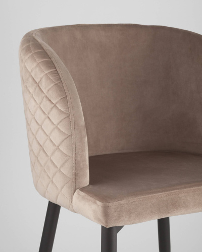 Стул Оскар велюр шампань. Фото №8