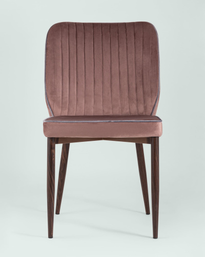 Стул Лоренс велюр пыльно-розовый. Фото №5